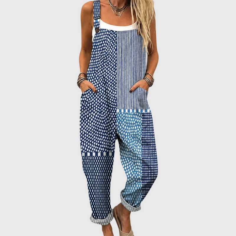 Bequemer bedruckter Jumpsuit – Ansicht 8