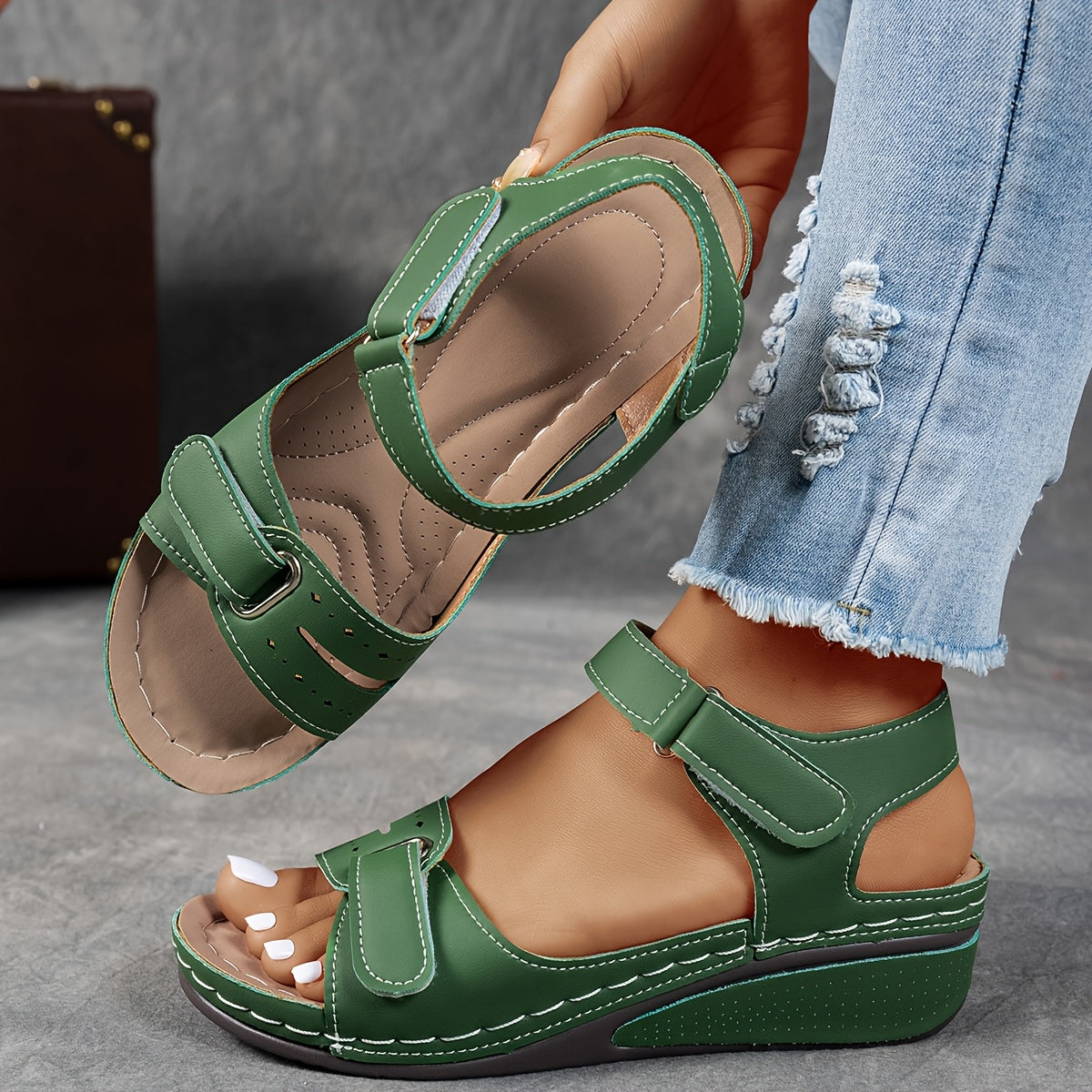 Angesagte orthopädische Sandalen – Ansicht 41