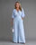 Emene | Draped V Neck Wide Leg Relaxed Jumpsuit