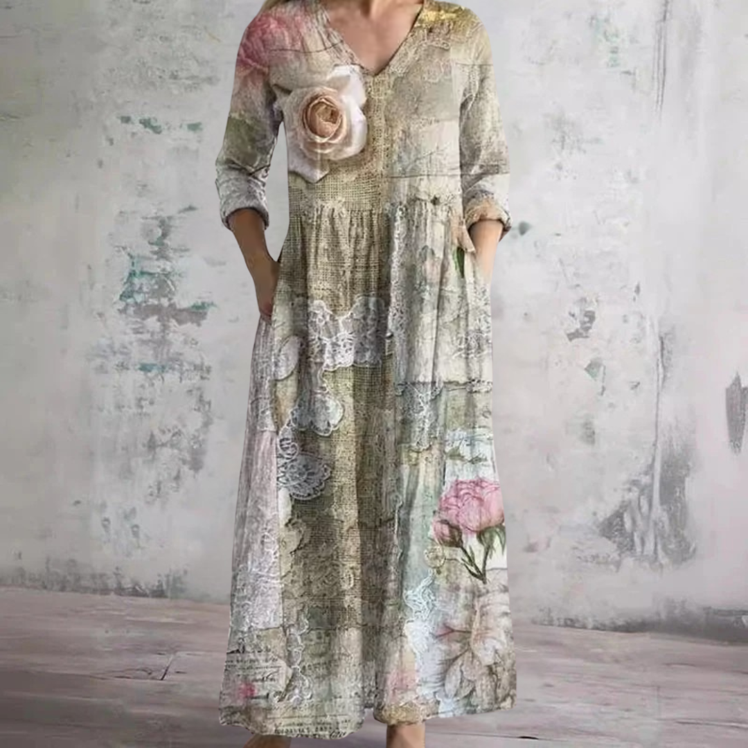 Fiona Sommerkleid mit Blumenmuster