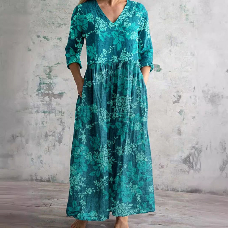 Marie Sommerkleid mit Blumenmuster