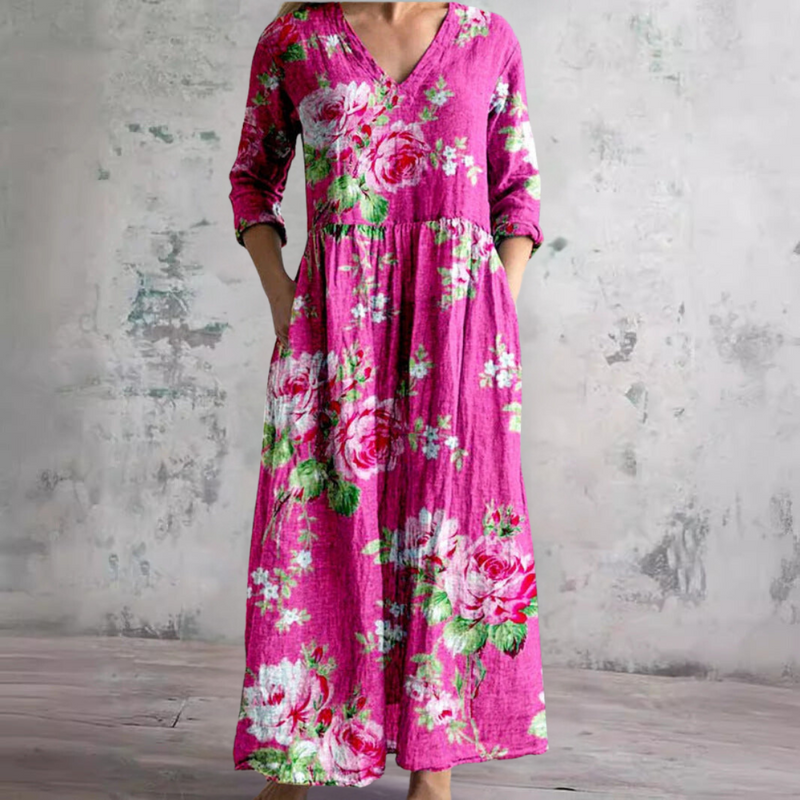 Fiona Sommerkleid mit Blumenmuster