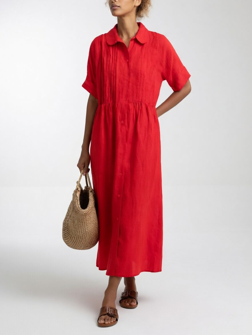 Lysandra luftiges Sommerhemdkleid – Ansicht 35