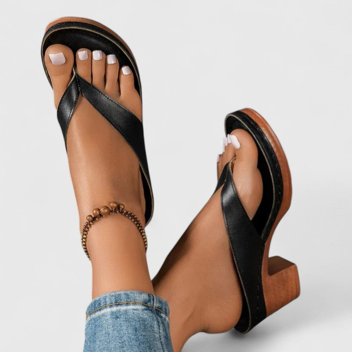 Orthopädische Anlass-Pumps aus Echtleder – Ansicht 2