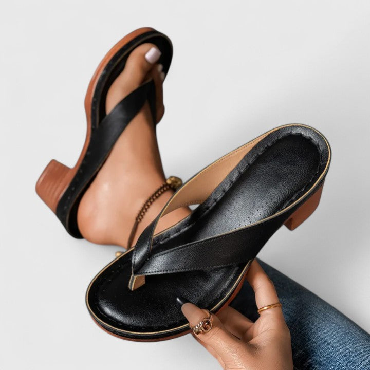 Orthopädische Anlass-Pumps aus Echtleder – Ansicht 3