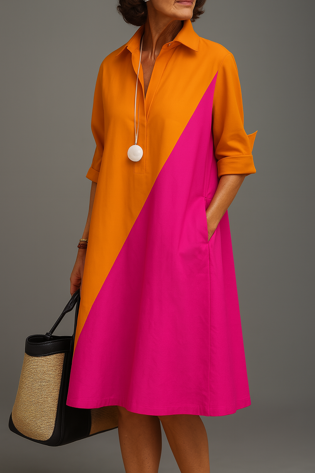 Sabrina stilvolles -Midikleid – Ansicht 8