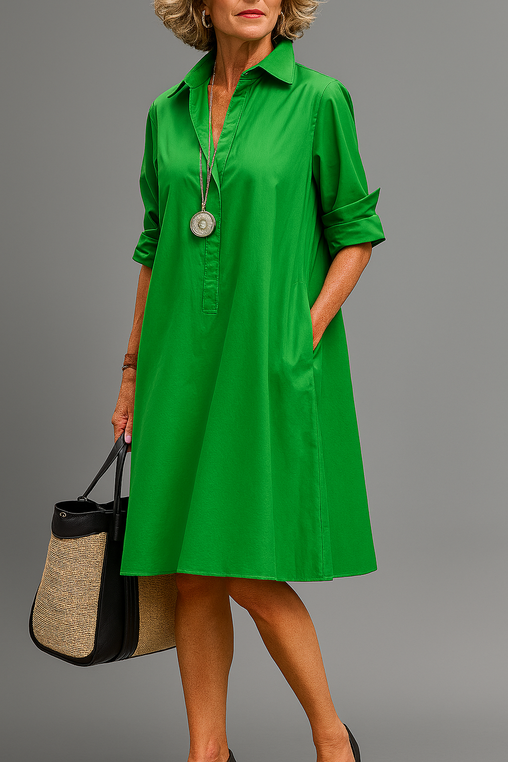 Isabella zeitloses Midikleid – Ansicht 8