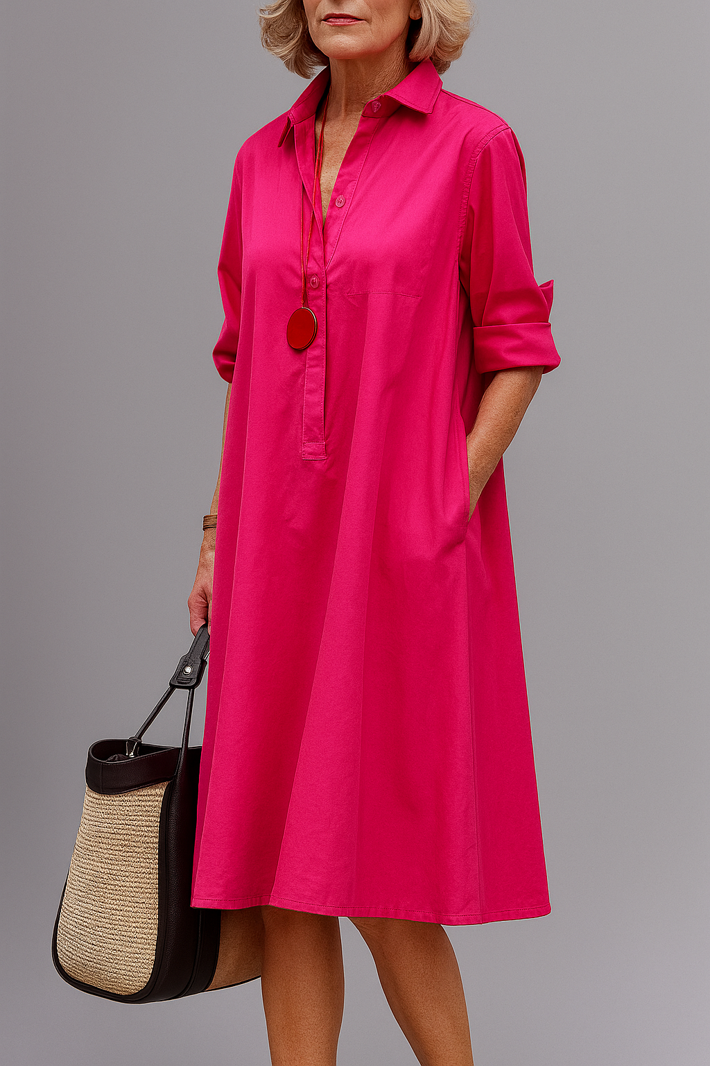 Wilma stilvolles Midikleid – Ansicht 8