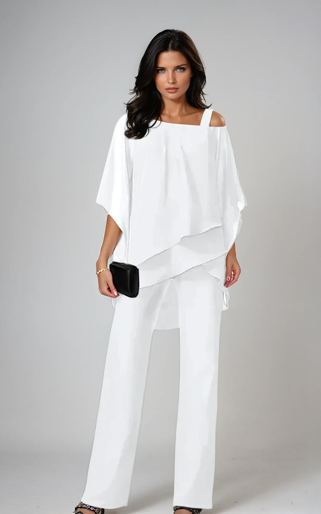 Mariella zweiteiliges Set im Lagenlook – Ansicht 6