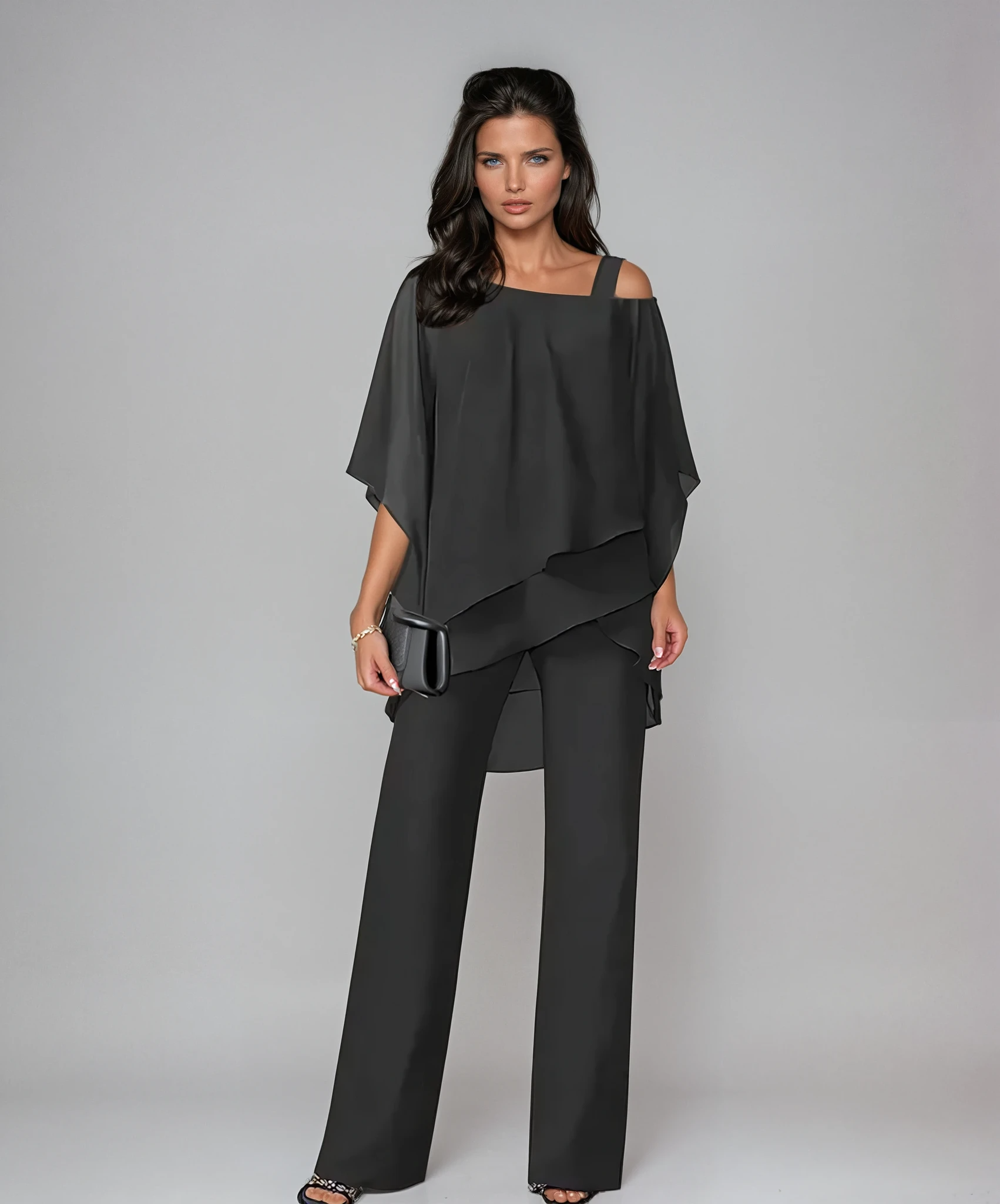 Mariella zweiteiliges Set im Lagenlook – Ansicht 12