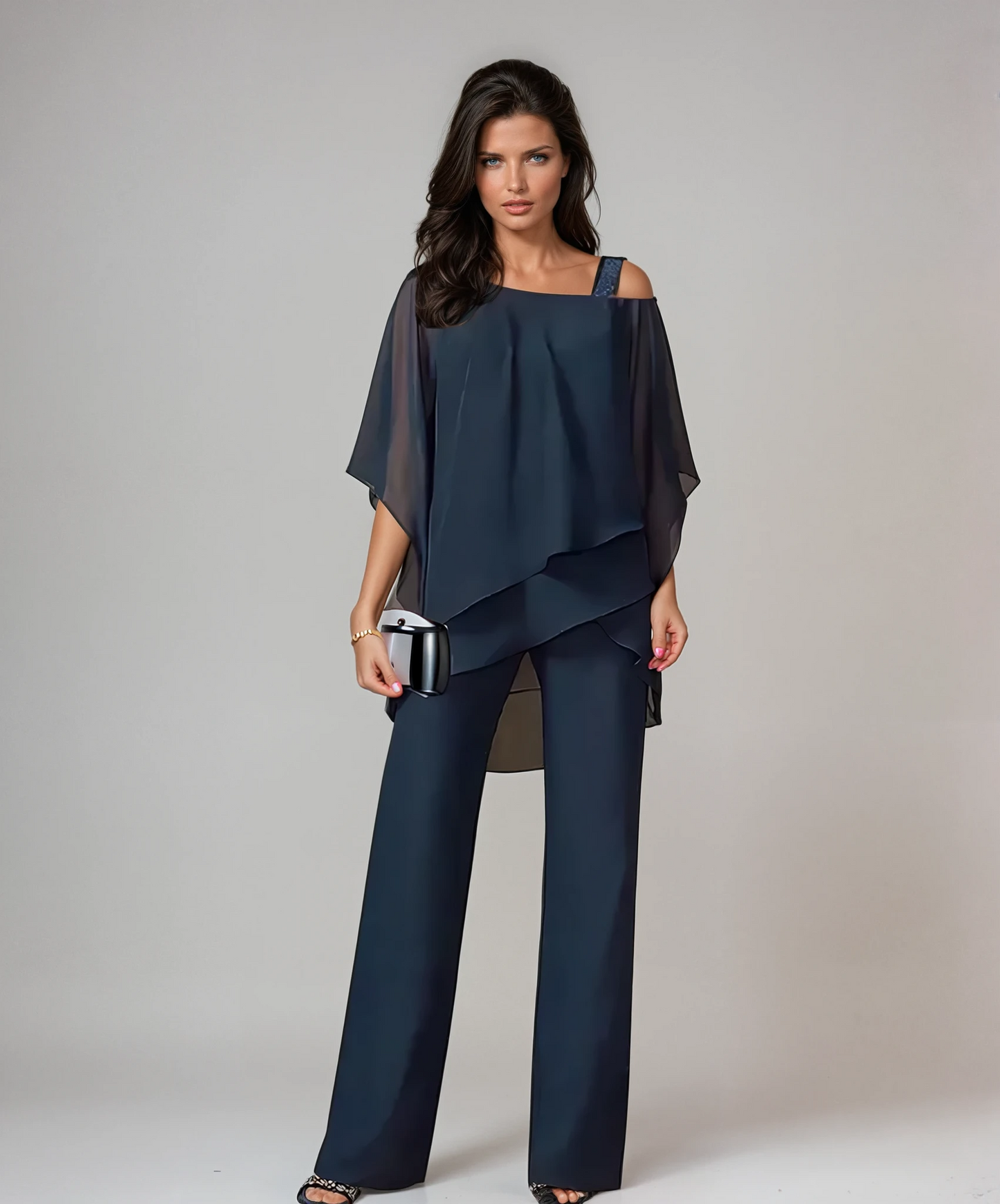 Mariella zweiteiliges Set im Lagenlook – Ansicht 24