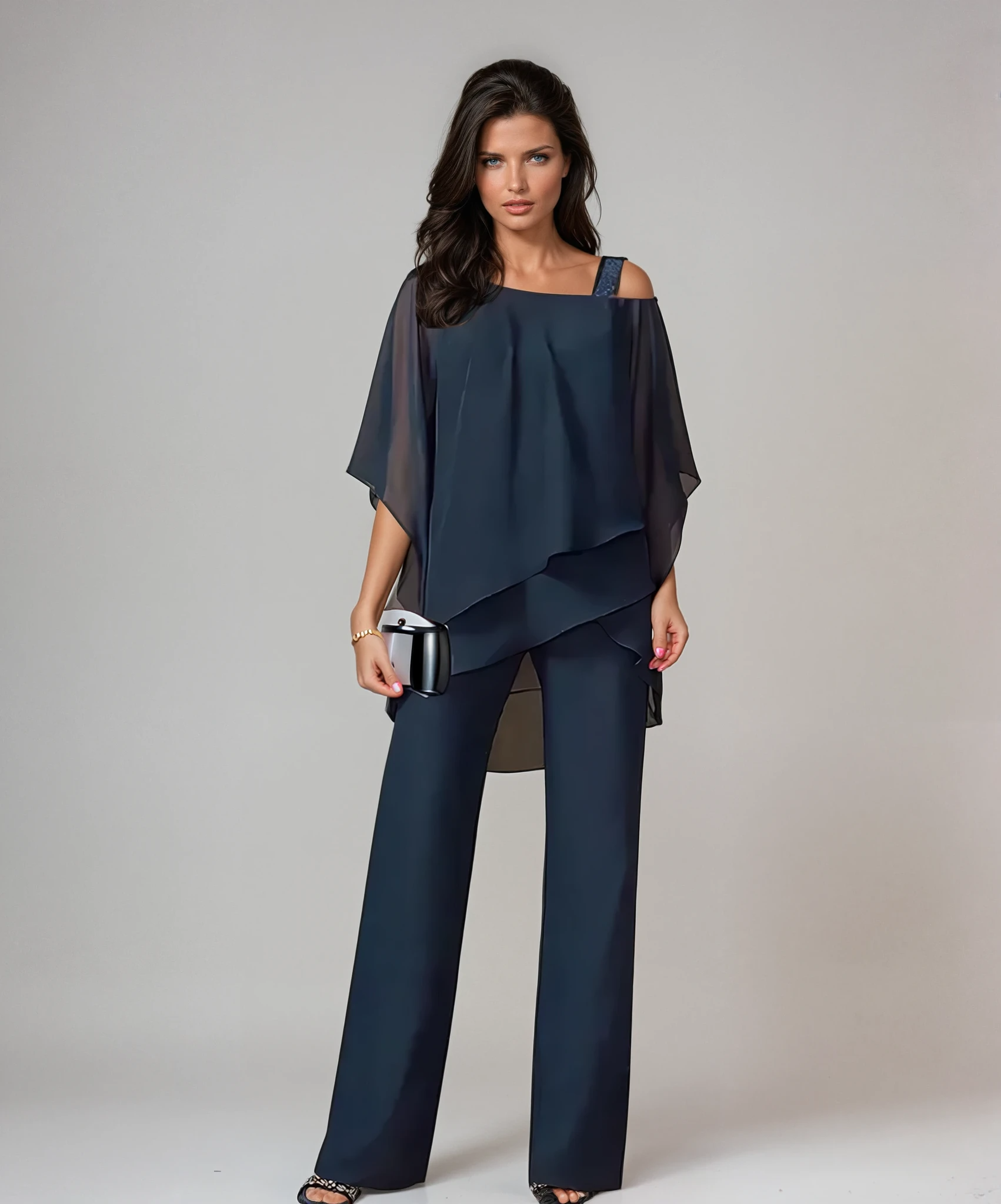 Mariella zweiteiliges Set im Lagenlook – Ansicht 24